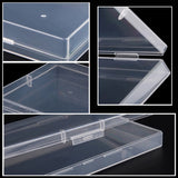 2pcs Jewelry Storage Organizer Container 15*8*1.7cm Plastic Box