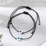 2pcs/lot Eye Bead Bracelet Red Rope String Friendship Bracelets