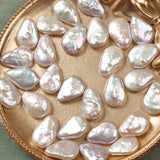 2pcs Natural Freshwater Baroque Pearls 11*16mm DIY Jewelry
