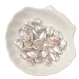 2pcs Natural Freshwater Baroque Pearls 11*16mm DIY Jewelry