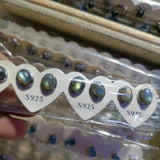 Natural S925 Sterling Silver Moonstone Earrings