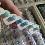 Natural S925 Sterling Silver Moonstone Earrings