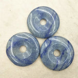 2pcs Aventurine Stone Pendants 50mm Round Shape for Women DIY Jewelry Findings