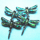 Dragonfly Abalone Shell Pendant/Brooch 60x50mm