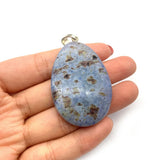 2pcs Natural Agate Stone Pendants 5 Colors 31x43mm Size