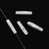 2pcs Natural Freshwater Pearl Beads 5x22-6x24mm DIY Necklace Bracelet Accessory