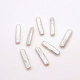 2pcs Natural Freshwater Pearl Beads 5x22-6x24mm DIY Necklace Bracelet Accessory