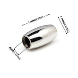 2pcs Stainless Steel Magnet Buckle Strong Magnetic Buckle DIY Jewelry