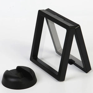 2pcs/set 3D Floating Picture Frame Shadow Box Jewelry Display Stand