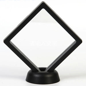 2pcs/set 3D Floating Picture Frame Shadow Box Jewelry Display Stand