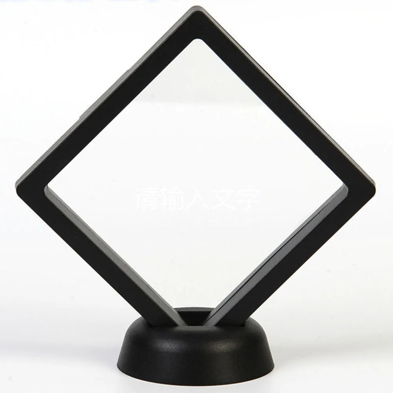 2pcs/set 3D Floating Picture Frame Shadow Box Jewelry Display Stand