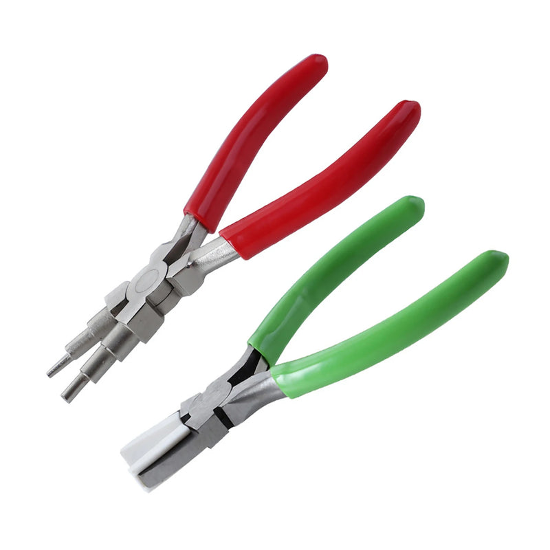 2pcs/set Bail Making Pliers Wire Looper Forming Jewelry Tool DIY Crafts
