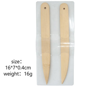 2pcs Bamboo Imprint Patchwork Tool Sewing Accessory DIY Cloth Craft