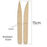 2pcs Bamboo Imprint Patchwork Tool Sewing Accessory DIY Cloth Craft