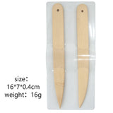 2pcs Bamboo Imprint Patchwork Tool Sewing Accessory DIY Cloth Craft