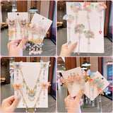 2pcs Chinese Butterfly Hairpins Hair Ornaments Barrettes Hair Clips