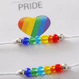 Colorful Beads Bracelet for Women Rainbow Chain Bracelets