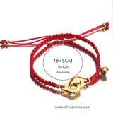 2pcs/set High Stainless Steel Magnet Attractive Handcuffs Bracelets for Couples