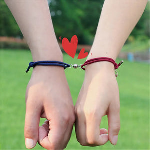 Lover Magnetic Clasp Couple Attraction Hand Rope Stainless Steel Accessorie