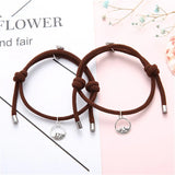 Lover Magnetic Clasp Couple Attraction Hand Rope Stainless Steel Accessorie