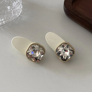 2pcs Mini Crystal Hair Clips Pins Hairpins Barrette Headpiece Hair Accessories