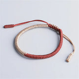 Tibetan Lucky Rope Bracelet Set Buddhist Blessing Jewelry