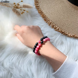 Natural Stone Beads Yoga Bracelet Distance Magnet Couple Bracelets