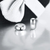 2pcs/set Round Spacer Beads Bracelet Charms Rubber Smooth Spacer Stopper Beads