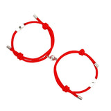 Sun & Moon Charm Couple Bracelet Set Red Rope Bracelets