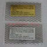 2pcs Titanium Mesh for Plating and Rectifier Machines
