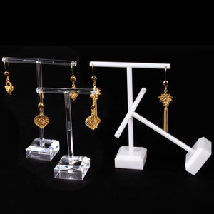 2pcs Mini Earring Display Stand Holder Rack Jewelry Display