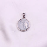2pcs Family Couple Lover Charm DIY Jewelry Making Accessory Pendant DI052