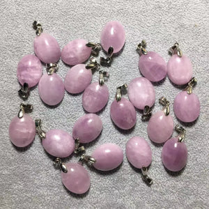 Natural Kunzite Copper Pendant