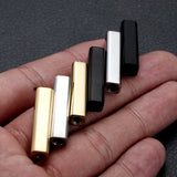 2pc Stainless Steel Magnetic Clasps 3mm Hole for Leather Cord Bracelet DIY