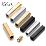 2pc Stainless Steel Magnetic Clasps 3mm Hole for Leather Cord Bracelet DIY