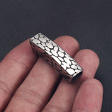 2pcs Stainless Steel 6.5mm Hole Tube Beads for DIY Jewelry Making