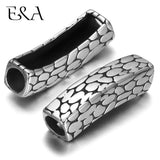 2pcs Stainless Steel 6.5mm Hole Tube Beads for DIY Jewelry Making