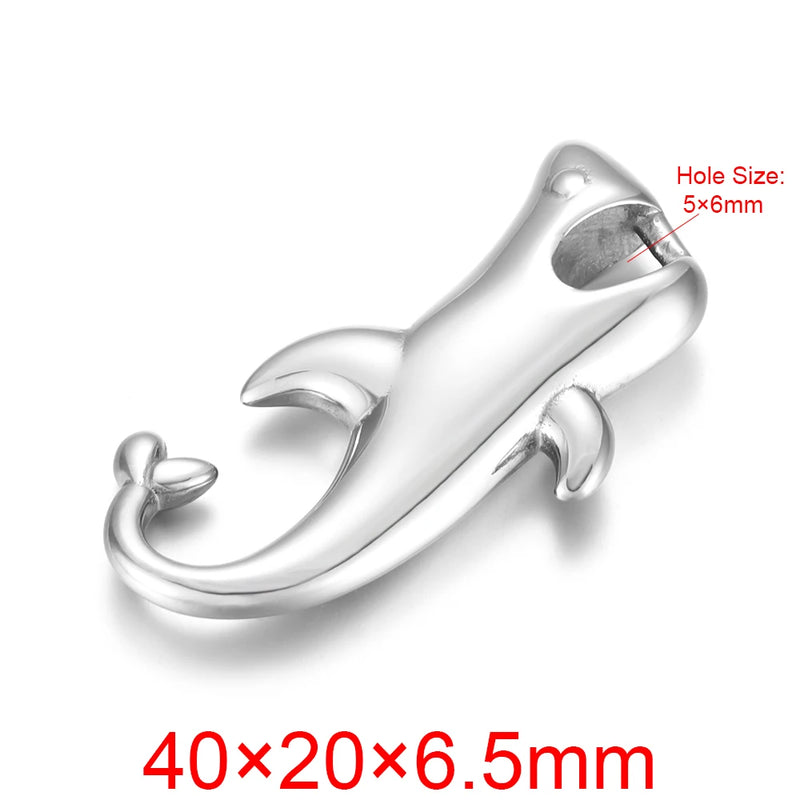 2pcs Stainless Steel Pendant Hooks for Jewelry Making