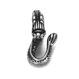 2pcs Stainless Steel Snake S Hooks for 3mm Leather Bracelet Jewelry Making