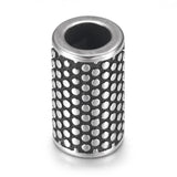 2pcs Stainless Steel Tube Beads 6mm Cylinder Bead for Bracelet DIY Accessories