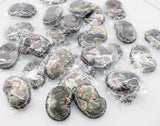 2pcs Sea Shell Beauty Woman Head Loose Beads 25*45mm Zircon for DIY Jewelry