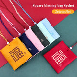 Chinese Style Brocade Tassel Fragrance Bag Car Pendant Jewelry Storage Bag