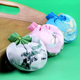 Chinese Style Jacquard Brocade Fragrance Bag Set
