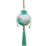 2pcs Embroidery Car Pendant Gift Bag Jewelry Storage
