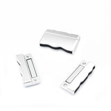 2sets Gold/Silver Alloy Magnetic Clasps 30x3mm for 10mm Flat Leather Cord