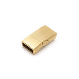 2sets Square Magnetic Clasp for DIY 8x3mm Leather Cord Bracelets