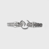 Tibetan Dragon Head End Caps for 7mm Leather Cord