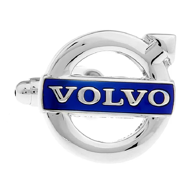 Car Cufflinks Brass Auto Logo Marks Cuff Links