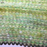Natural Prehnite Loose Beads for Jewelry DIY Making