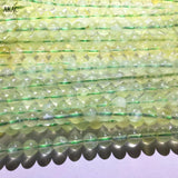 Natural Prehnite Loose Beads for Jewelry DIY Making